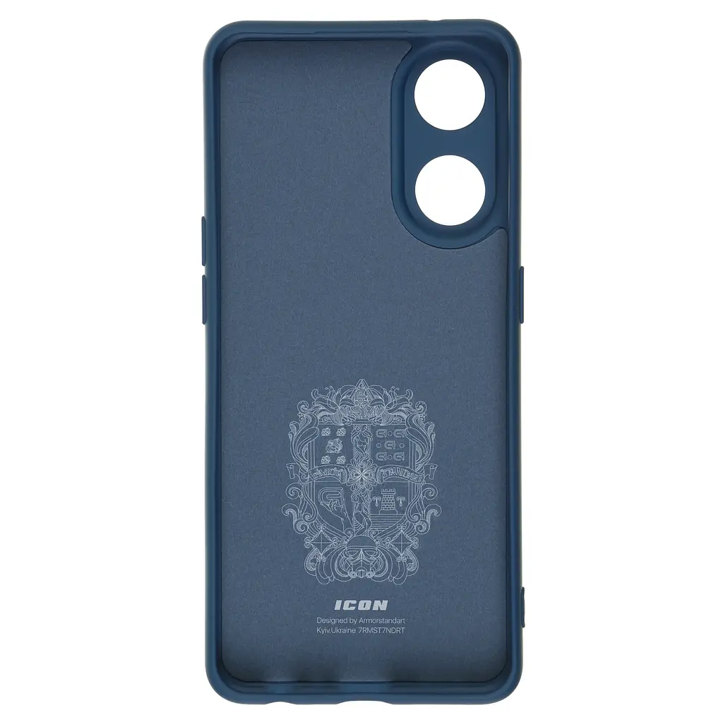 Чехол ArmorStandart ICON для OPPO Reno8 T 4G Camea cover Dark Blue (ARM68121) - фото 2
