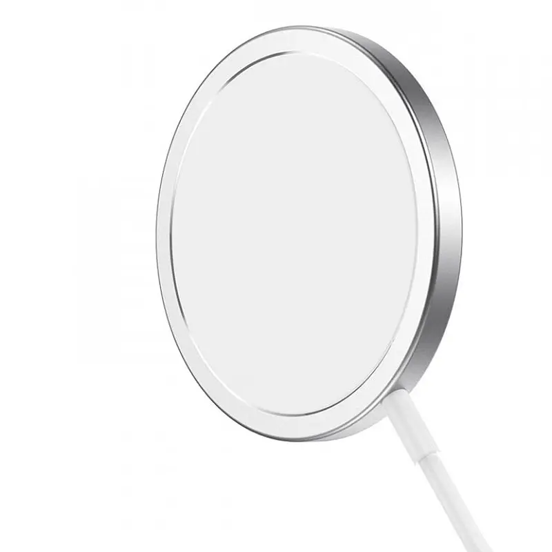Беспроводное зарядное устройство для Hoco CW30 15W Silver - фото 2