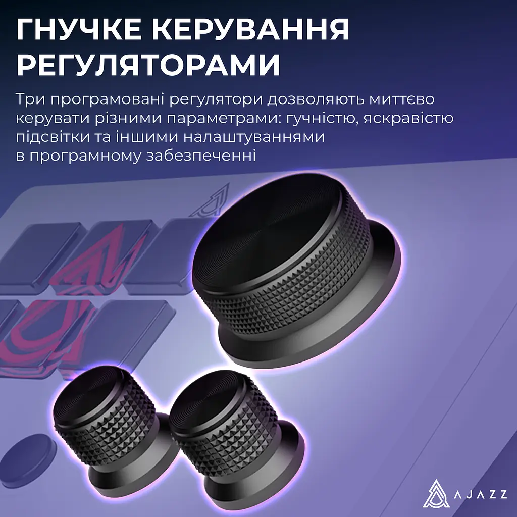 Контроллер для стриминга Ajazz AKP03E USB White (AKP03E-W) - фото 12