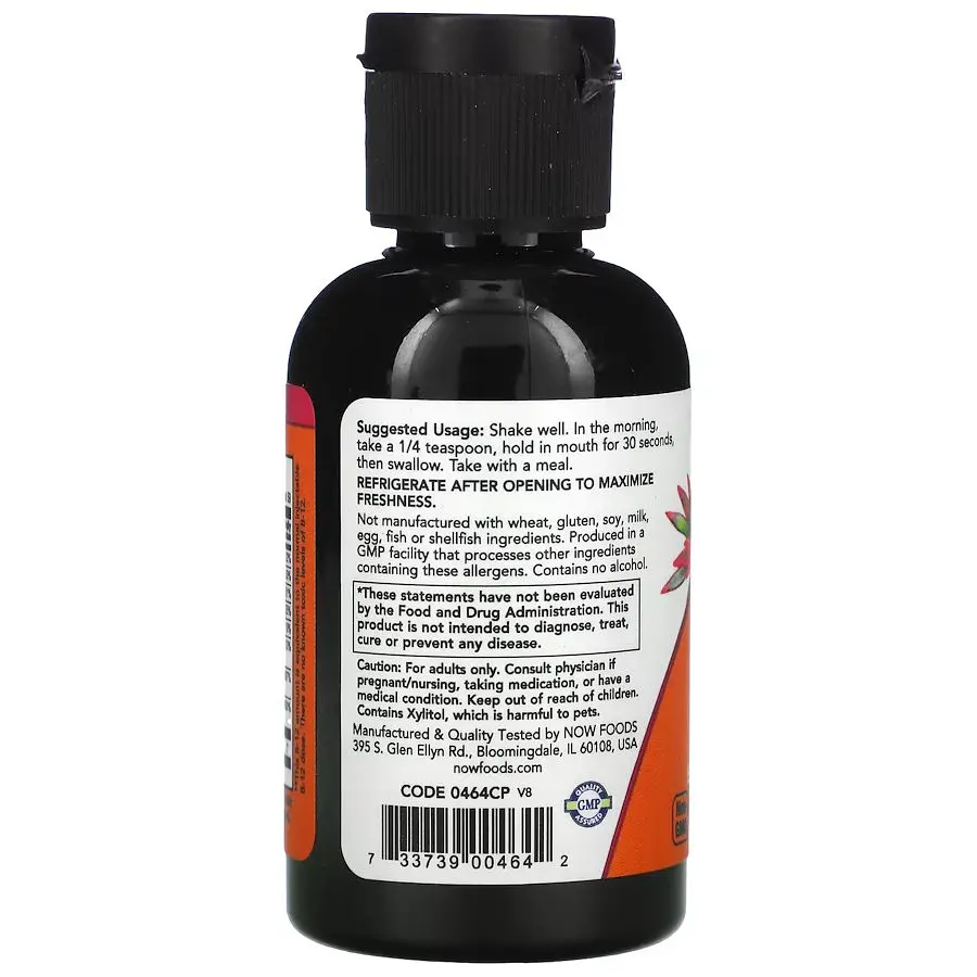 Вітаміни та мінерали NOW Vitamin B12 Complex Liquid, 59 мл - фото 3
