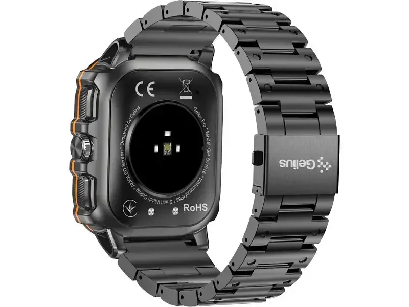 Смарт-годинник Gelius Pro GP-SW016 (Tactical Heavy) Black Chrome - фото 6