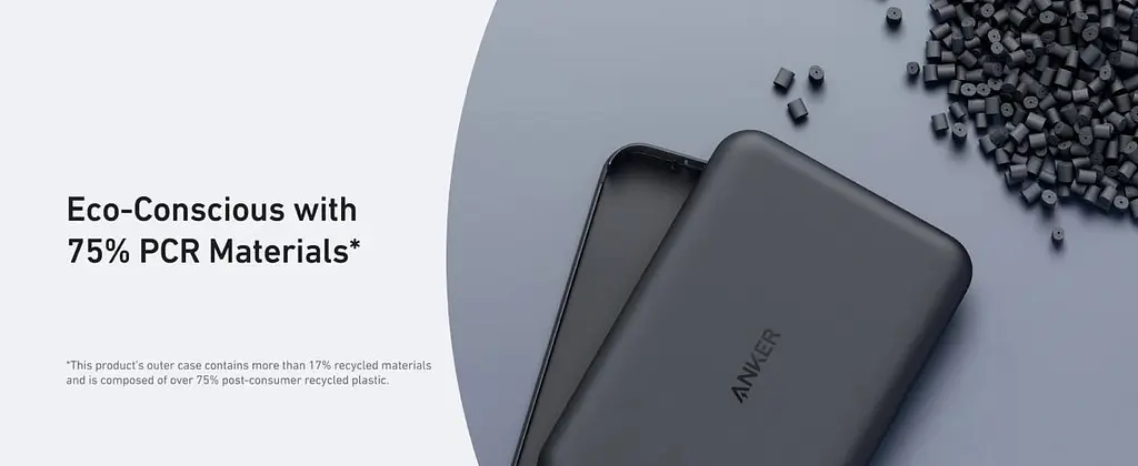 Павербанк Anker MagGo A1664 Ultra Slim магнитный с беспроводной зарядкой черный 10000 mAh - фото 10