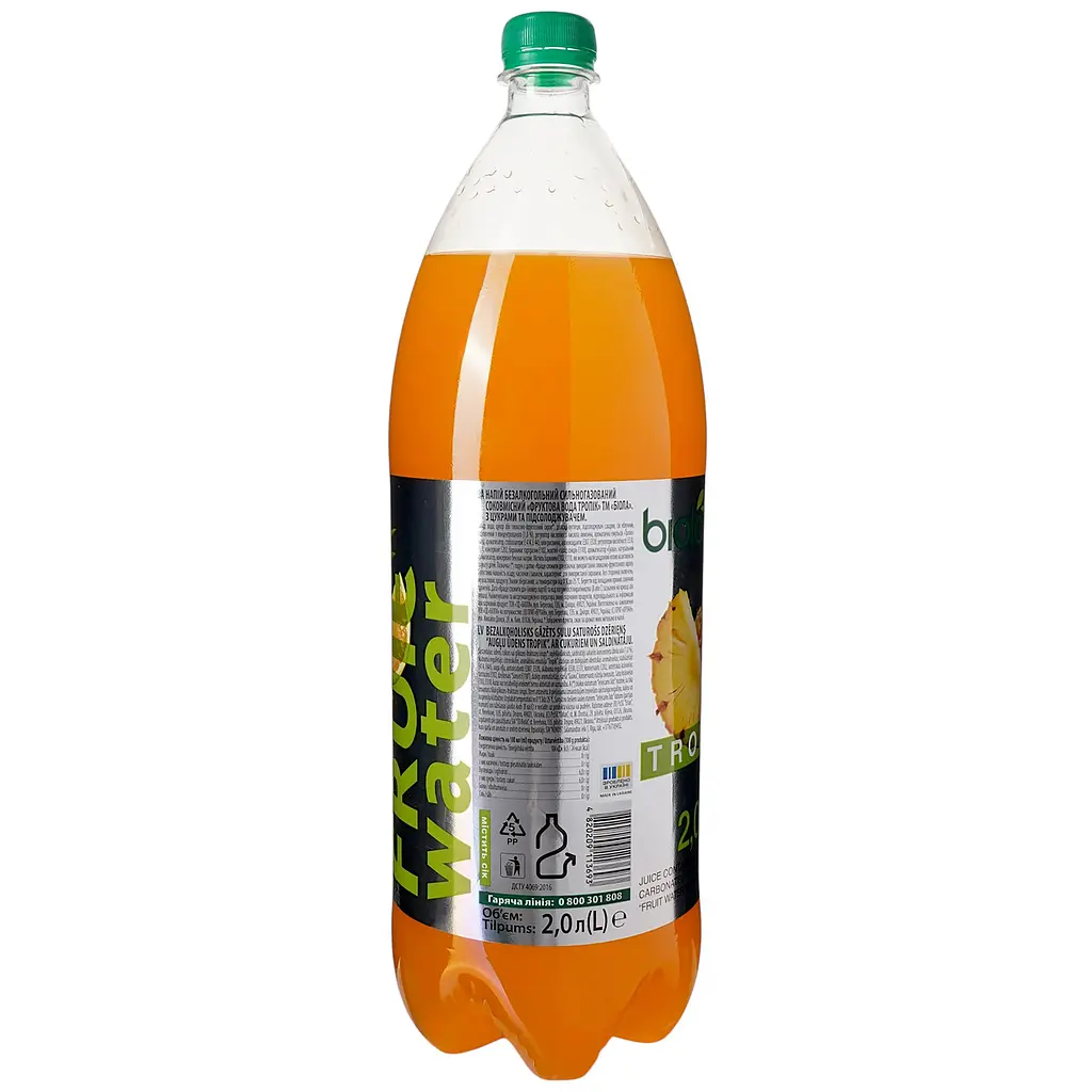 Напій Biola Fruit Water Тропік 2 л - фото 2