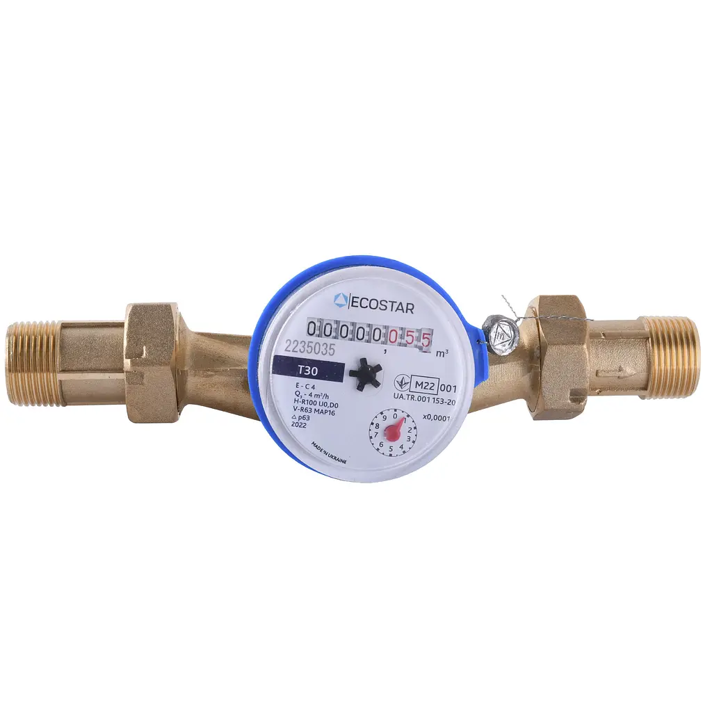 Лічильник холодної води Ecostar DN20 3/4″ L110 E-C 4,0 000023945