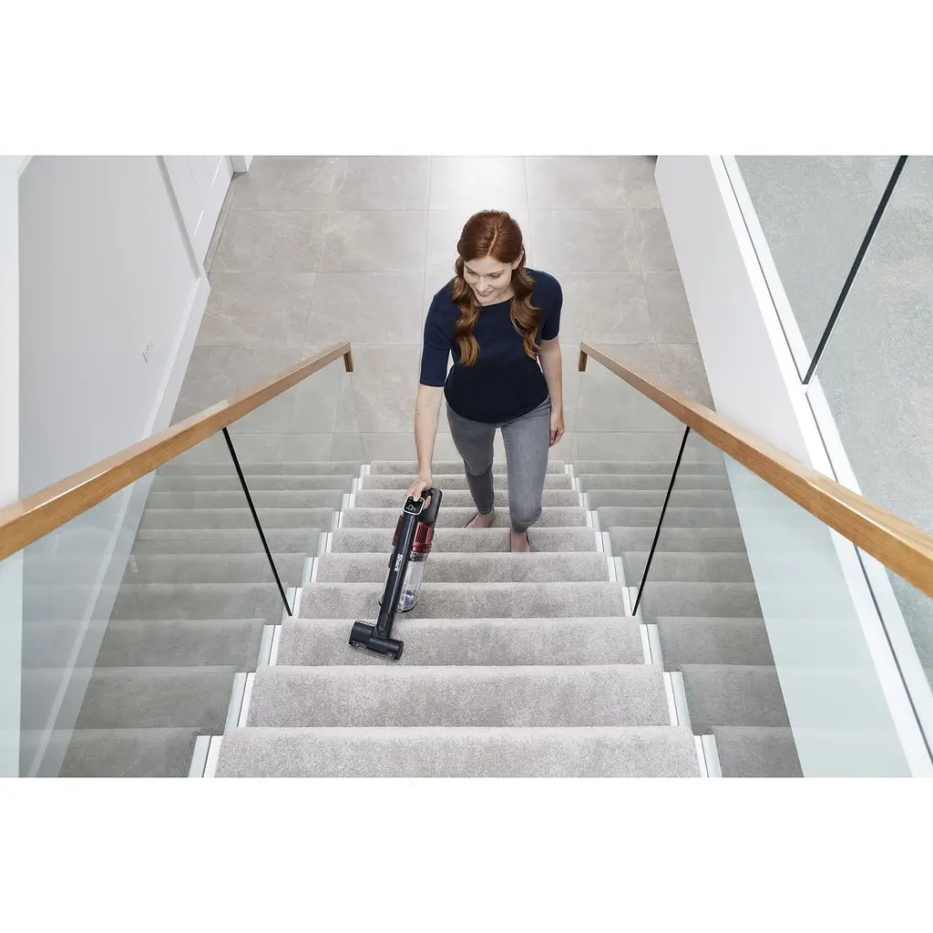 Акумуляторний пилосос Shark Anti Hair Wrap з Powered Lift-Away чорно-червоний (IZ300EUT) - фото 13