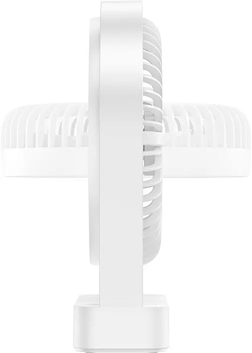 Вентилятор портативний Hoco HX65 ultra-thin desktop fan white - фото 4