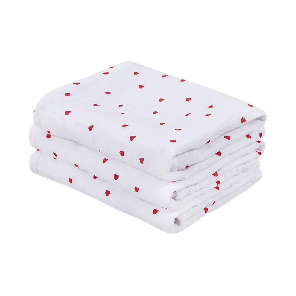 Рушник Lotus Home - Molly Heart muslin light 90x150 - фото 6