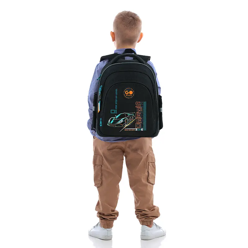 Рюкзак GoPack Education 2606S Speed Zone Чорний (GO26-2606S-6) - фото 17