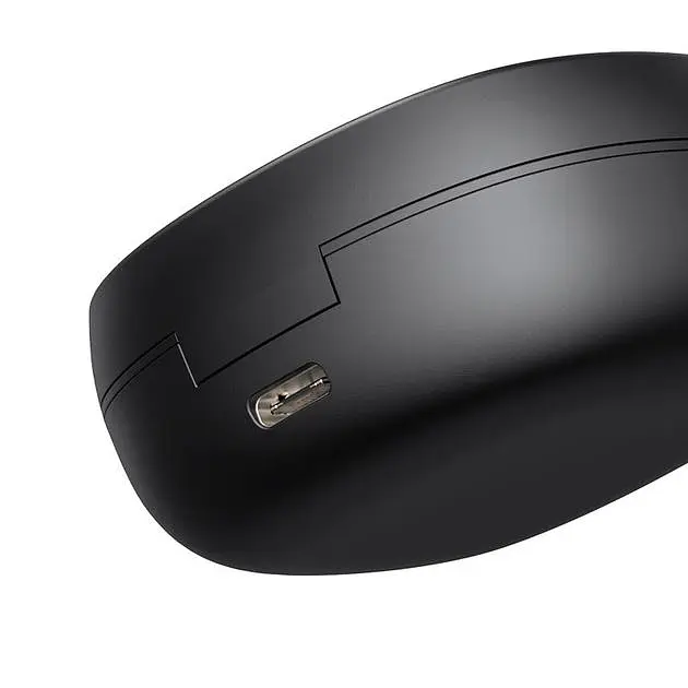 Навушники Baseus Encok True Wireless Earphones WM01 Plus | BT5.3, 40/800mAh, 5h | black - фото 3