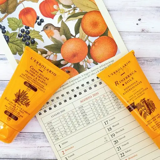 Сонцезахисний крем з морквою, маслом кунжуту та маслом Ши SPF 30 L'ERBOLARIO 125 мл - фото 2