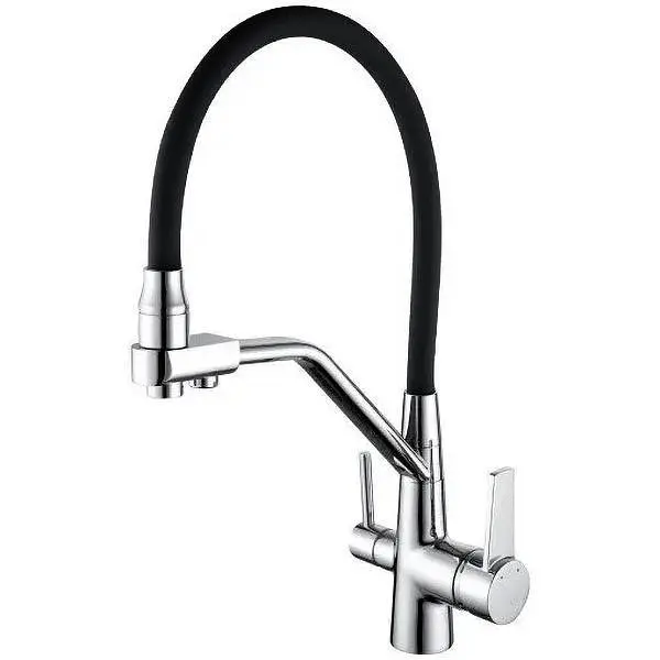 Змішувач комбінований для кухні Zegor SAM18-F165KB осмос 30412 - фото 2