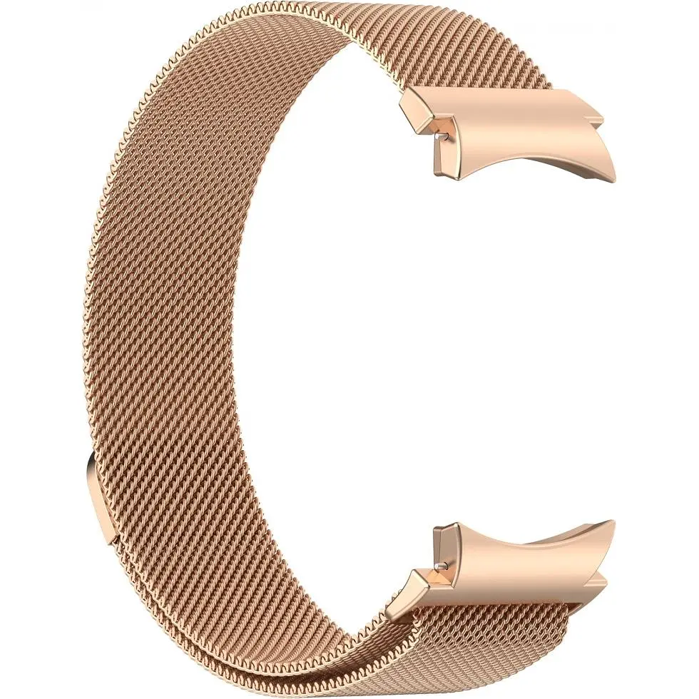 Ремінець ArmorStandart Milanese Magnetic для Samsung Galaxy Watch 7/FE/6/6 Classic/5/5 Pro/4/4 Classic Gold (ARM86844) [151811] - фото 3