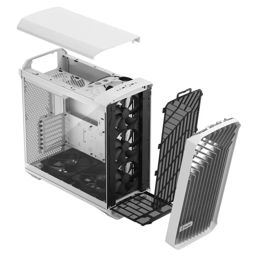 Корпус Fractal Design Torrent White TG Clear Tint (FD-C-TOR1A-03) Без БП - фото 14