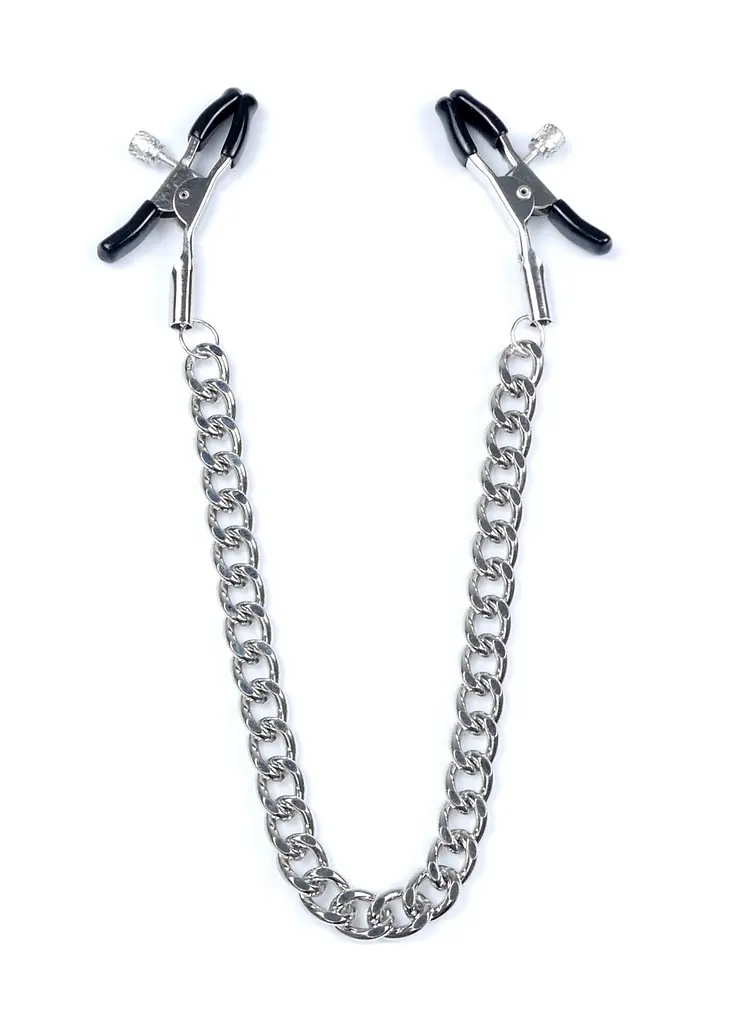 Затискачі для сосків Exclusive Nipple Clamps No.9 сріблясті - фото 5