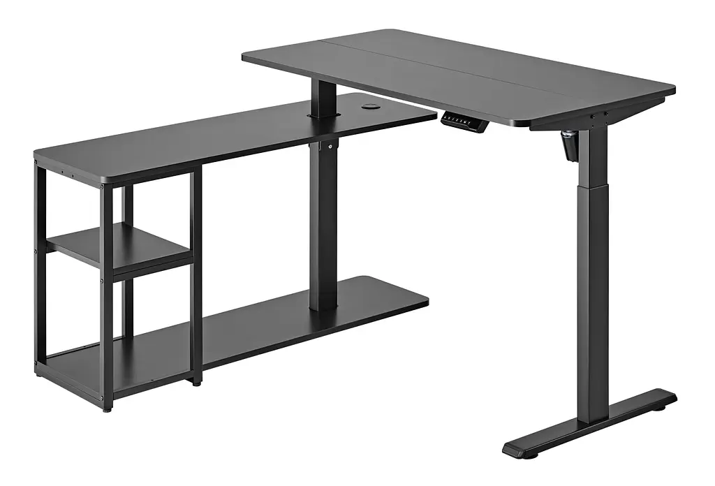 Комп'ютерний стіл OfficePro з електрорегулюванням висоти чорний (ODE119B) - фото 2