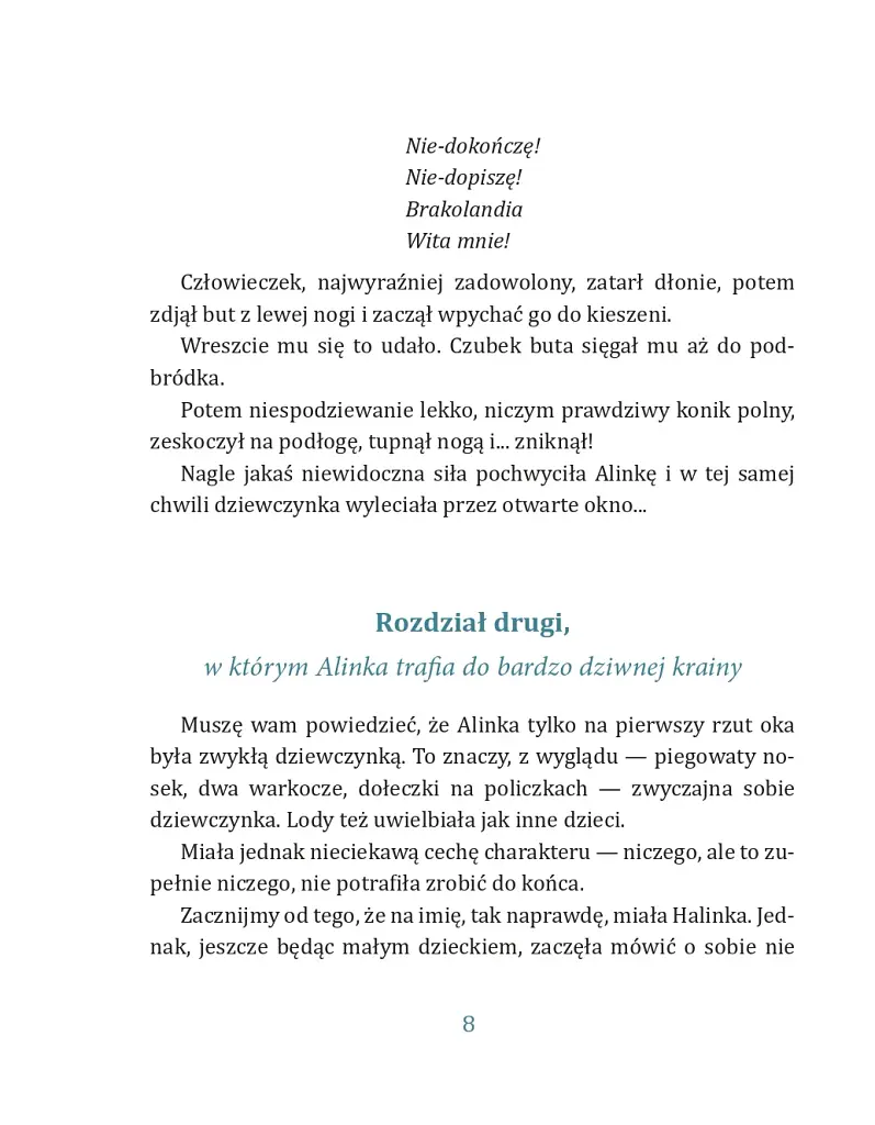 Niezwykle przygody Alinki w Brakolandii - фото 7
