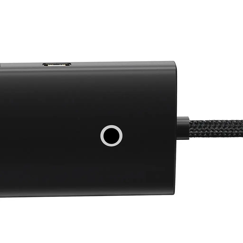 USB-Хаб Baseus Lite Series 4-Port (USB-A to USB 3.0*4) 2m black (WKQX030201) - фото 5