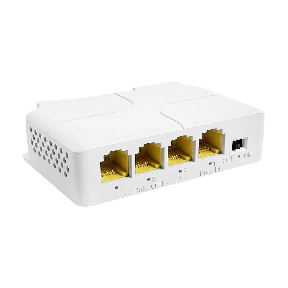 PoE-розширювач на DIN-рейку NVC-POE 3/1000 DIN (73-00166) - фото 3