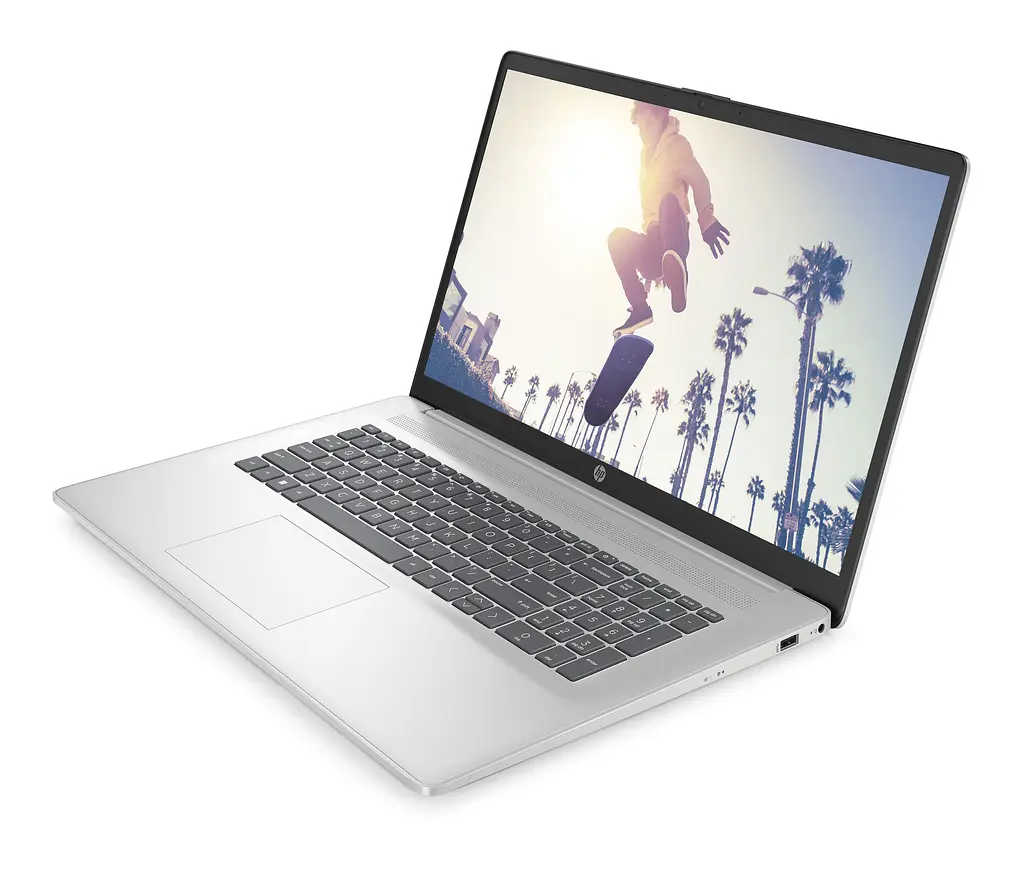 Ноутбук HP 17-cn3015ru 17.3' FHD IPS AG, Intel i5-1335U, 16GB, F512GB, UMA, DOS, серебристый (8B5Y5EA) - фото 4