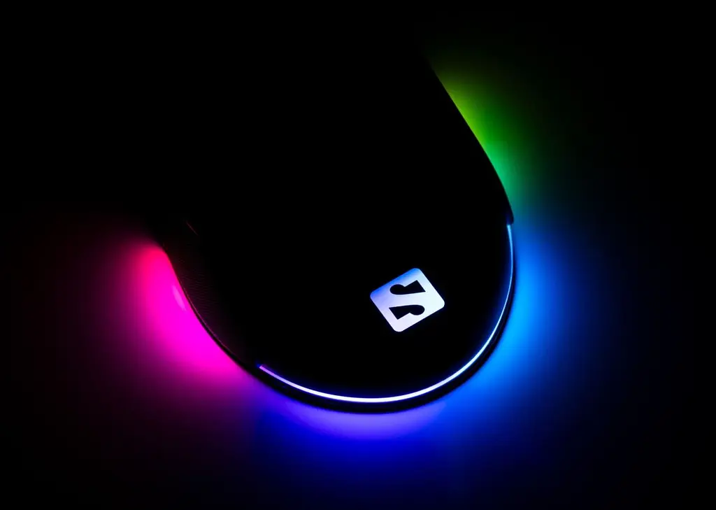 Комп'ютерна мишка Sandberg FlexCover 6D Gamer Mouse RGB ігрова 12800 dpi. 6кн.Huano чорна (640-28) - фото 2