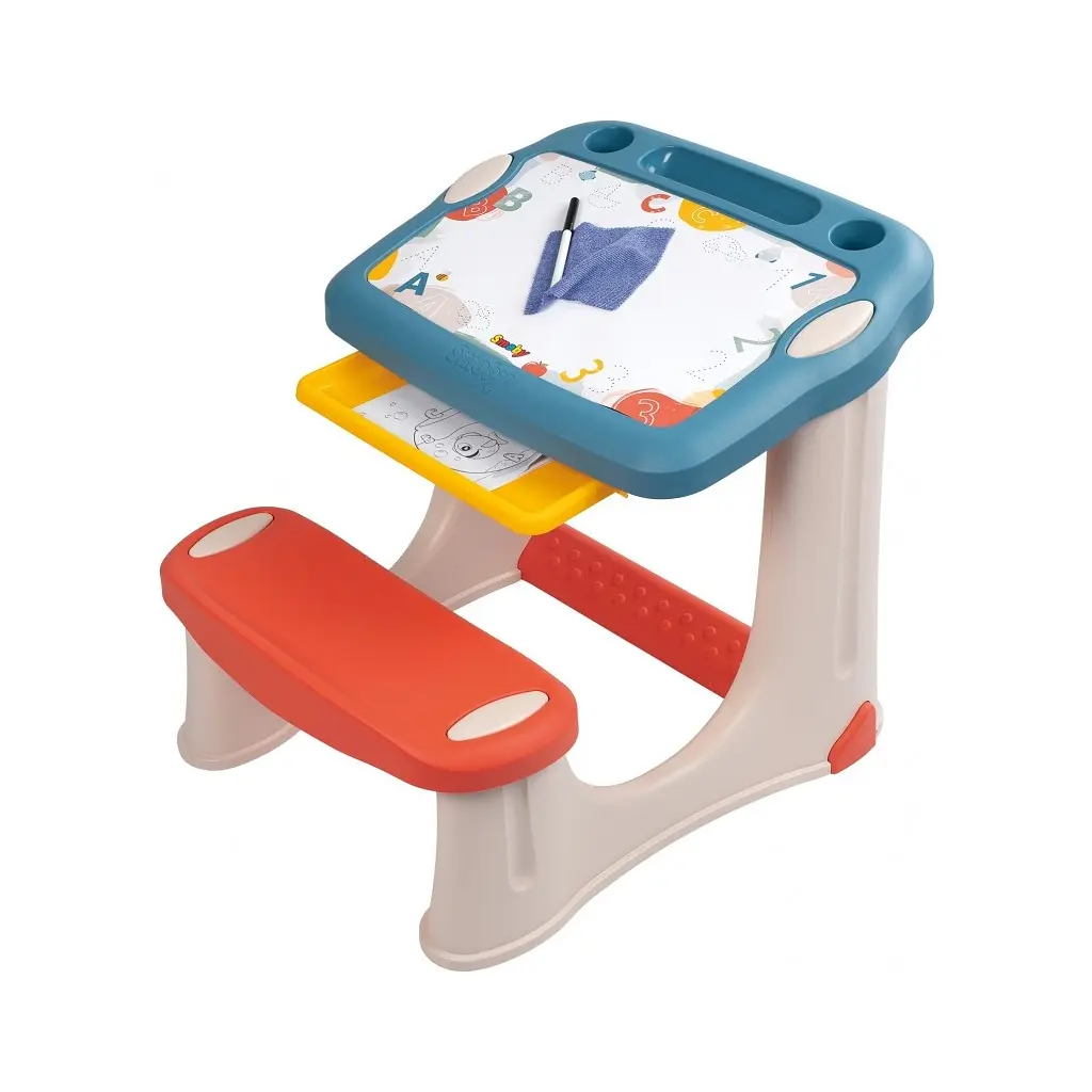 Набір для творчості Smoby Парта-дошка Магічна з аксесуарами 56х57х52 см (420224)