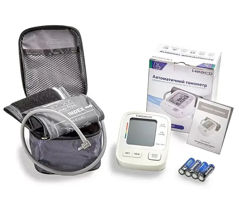 Тонометр Heaco WBP108 автоматический Type-C + сетевой адаптер на плече - фото 5