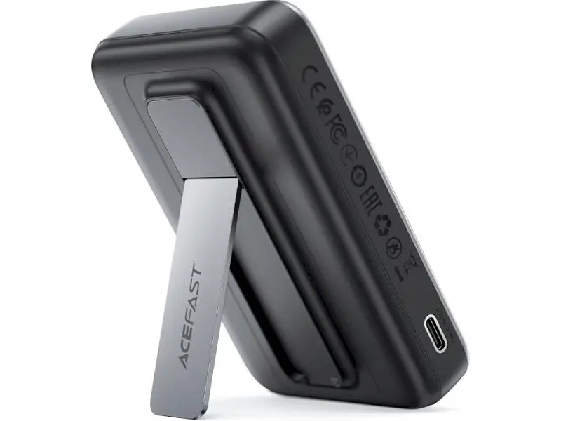 Зовнішній акумулятор (Power Bank) Acefast M24-10000 10000mAh Metal Gray - фото 4
