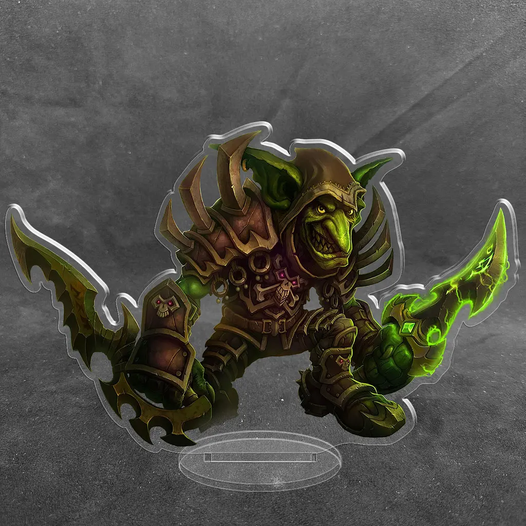 Акрилова колекційна фігурка World of Warcraft Гоблин 12 cм