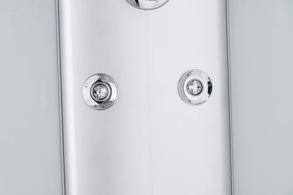 Душовий бокс з гідромасажем Mixxus Strong SBH02-90x90x215-GR Satin низький піддон MI6891, Хром матовый, тонований, хром матовий - фото 10