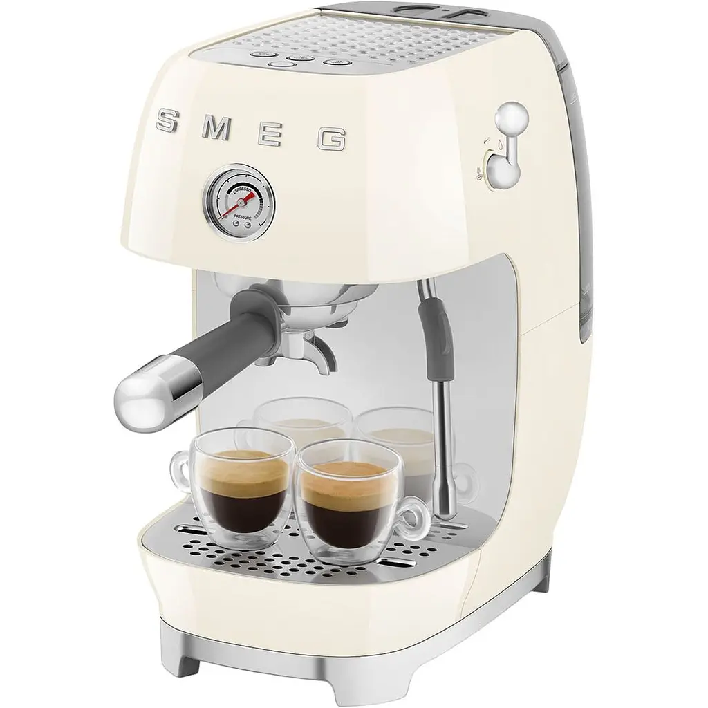 Кавоварка ріжкова Smeg ECF03CREU Cream [169557] - фото 5