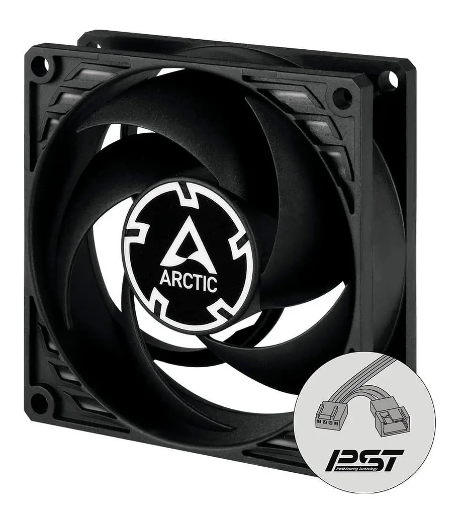Вентилятор Arctic P8 PWM PST CO (Black) (ACFAN00151A) - фото 4