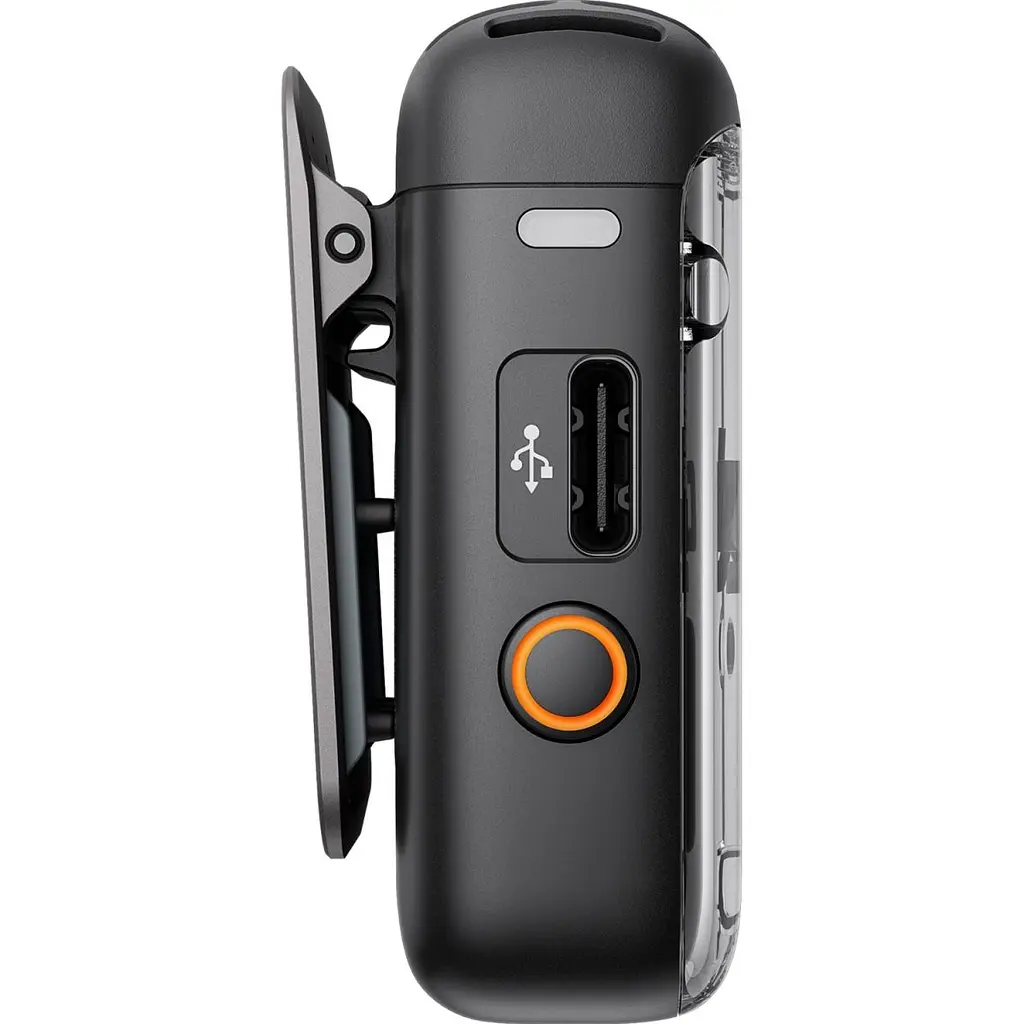 Передавач радіосистеми DJI Mic 2 Transmitter Shadow Black (CP.RN.00000328.01) [104407] - фото 3