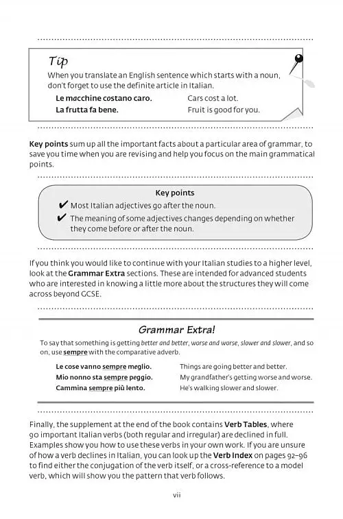 Collins Easy Learning: Italian Grammar 3rd Edition - фото 3