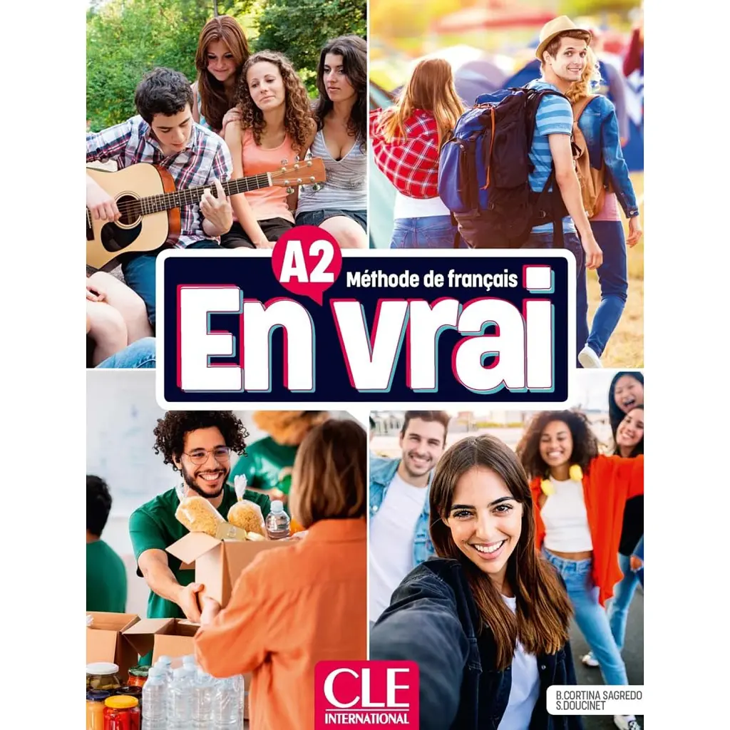 En Vrai A2 Livre de l'eleve + Audio en ligne - Бегонья Кортіна Сагредо