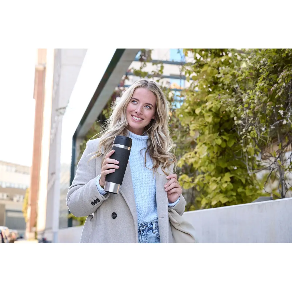 Термочашка Tefal Travel Mug Classic 500 мл чорна (N2022010) - фото 5
