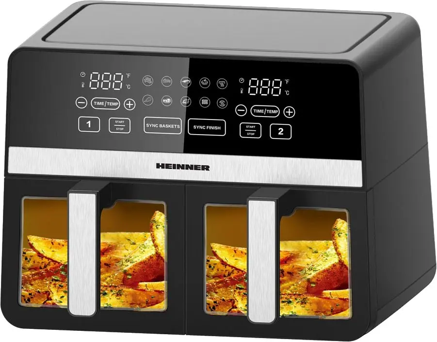 Аэрофритюрка Hainner 2400 Вт, 9.5 л HAF-K10DB24BK - фото 2
