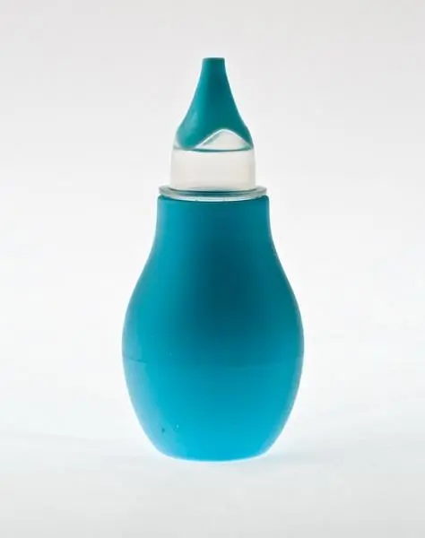 Носовий аспіратор Nuby з насадкою для вух, блакитний (172) - фото 2