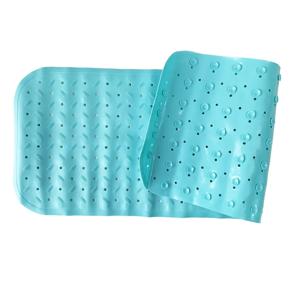 Коврик в ванную комнату на присосках Mega Zayka MGZ-0901(Turquoise) 35х95 см - фото 2