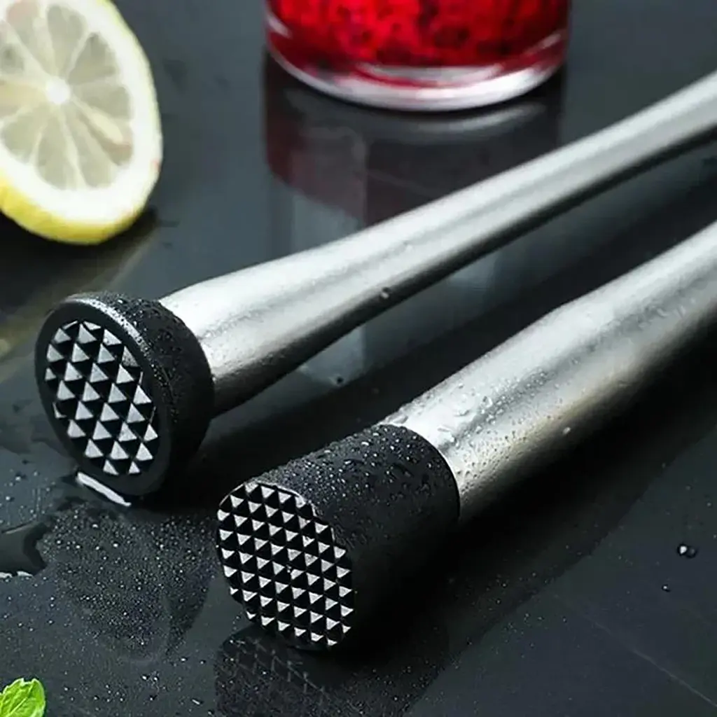 Мадлер товкушка пестик для коктейлів мохіто з нержавіючої сталі, Kitchen Master 87485 - фото 9