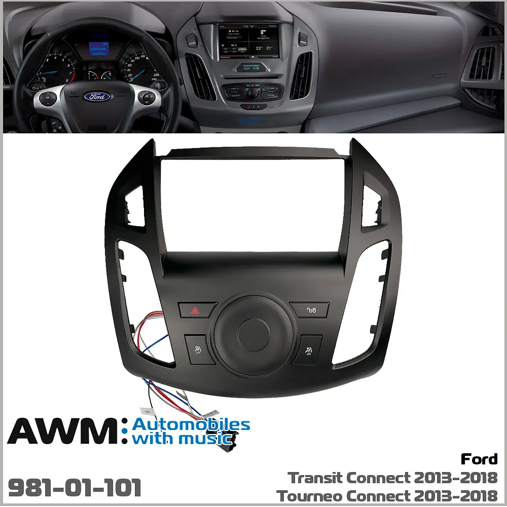 Переходная рамка Ford Transit, Tourneo Connect AWM 981-01-101 - фото 7