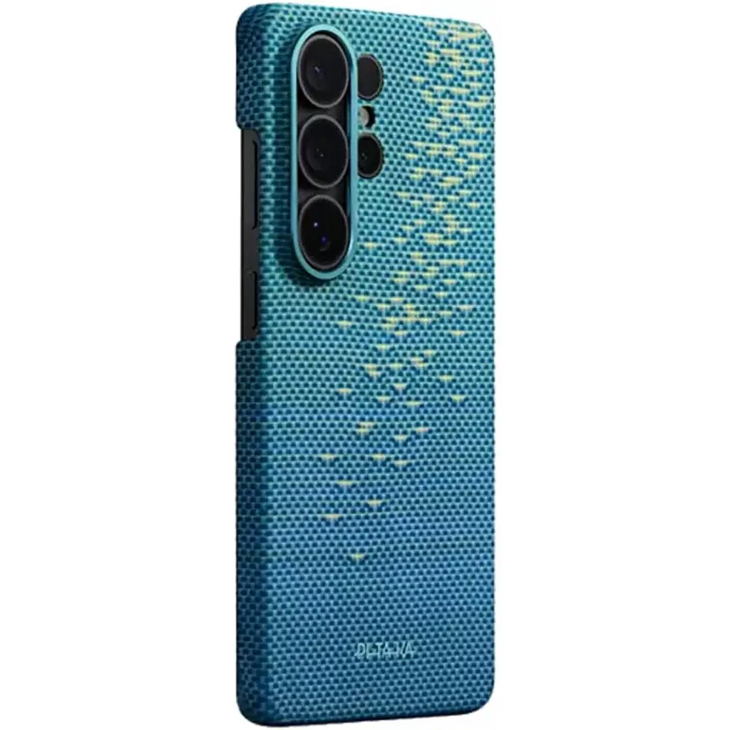 Чохол Pitaka Edge Case Aaron Button для Samsung Galaxy S26 Ultra Lucid Blue (KS2607U) - фото 3