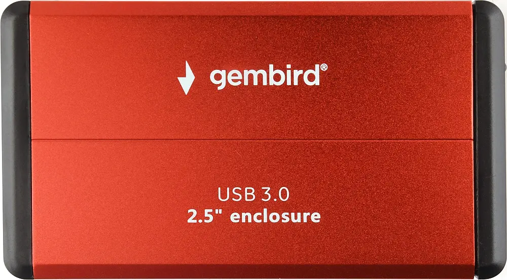 Кишеня зовнішня Gembird EE2-U3S-2-R 2.5" USB 3.0 red - фото 2