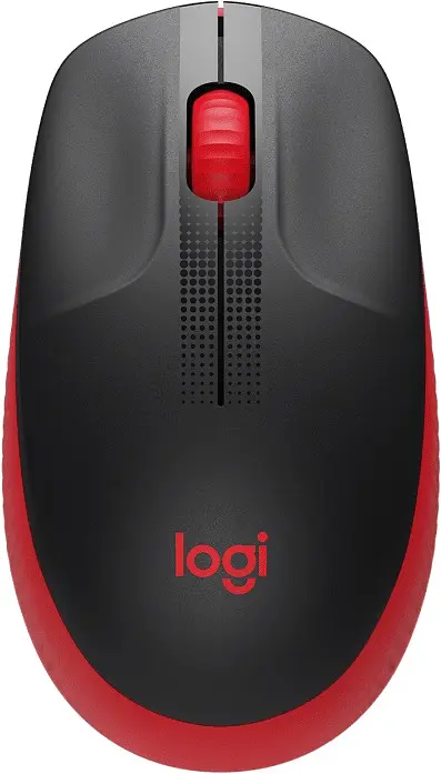 Миша Logitech M190 Full-Size Wireless Mouse red (910-005908) - фото 5