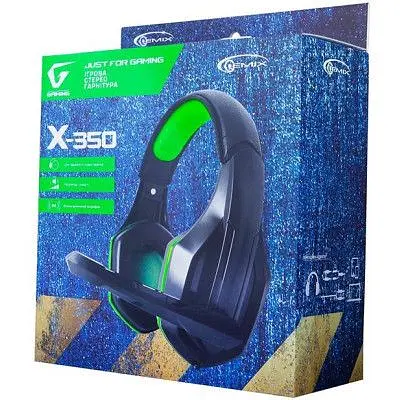 Навушники Gemix (X-350 black-green) - фото 5