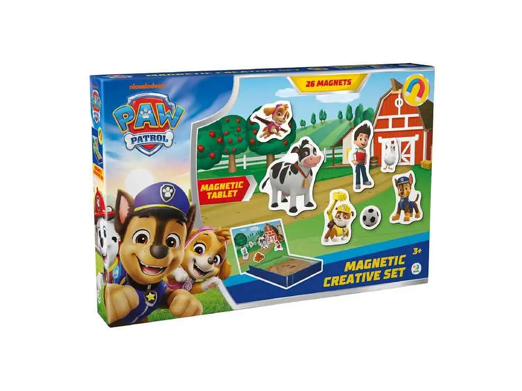 Гра магнітна DODO "Paw Patrol" з планшеткою Пригоди на фермі 26ел.