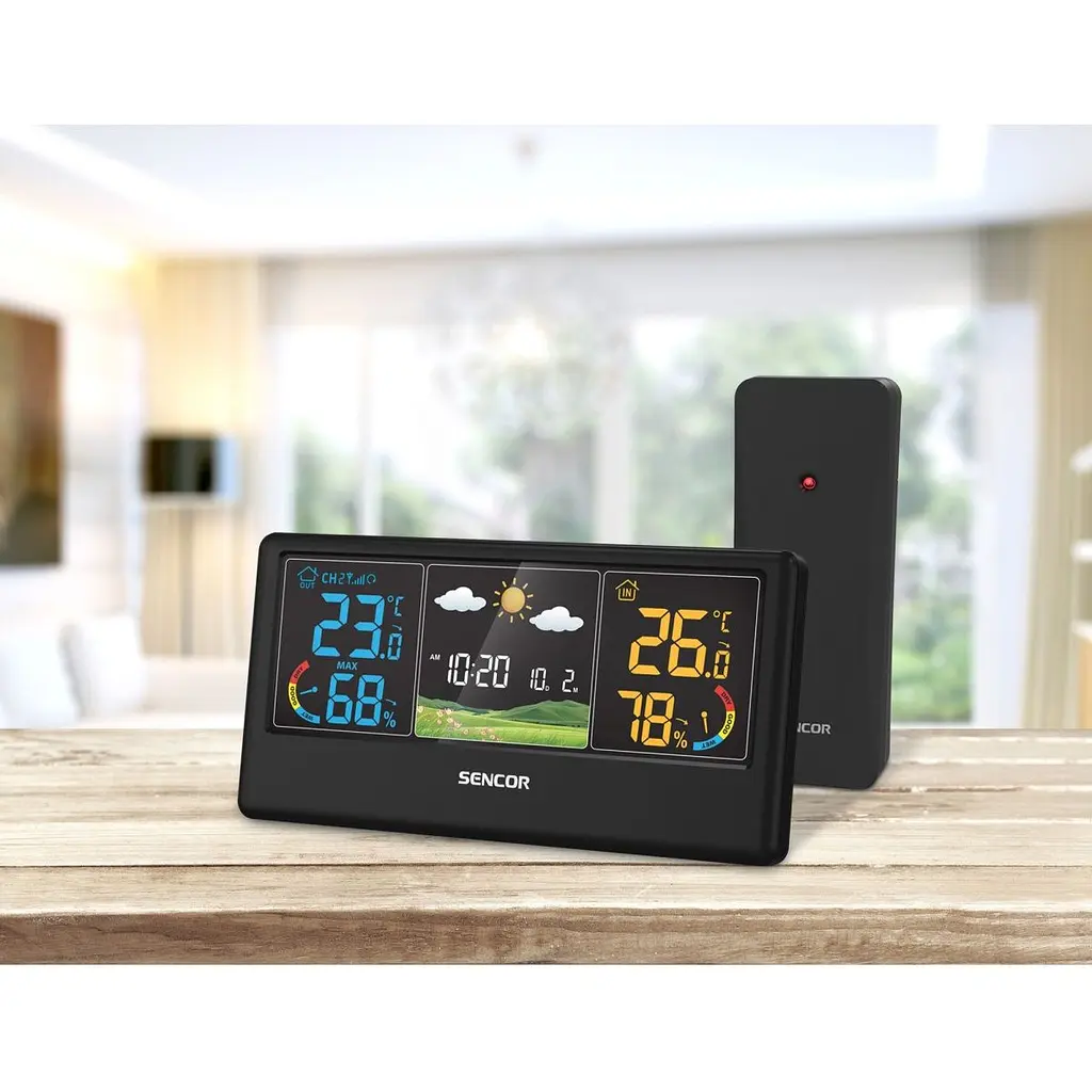 Метеостанція Sencor SWS4100B Black [134787] - фото 6