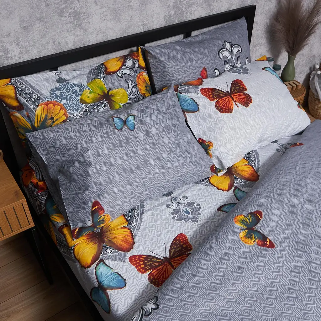 Набор наволочек Moon&Star Мікросатин Premium Butterfly Dream 60х60 см 2 шт - фото 3