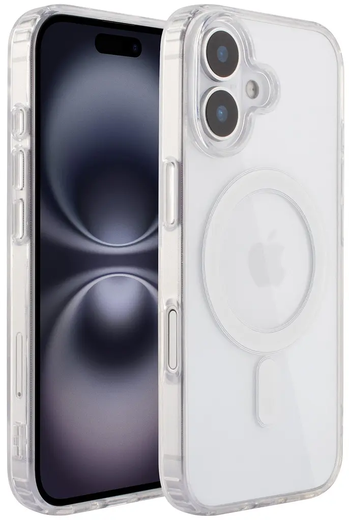 Протиударний чохол для Apple iPhone 17 Clear Case Ultra Hybrid MagSafe Прозорий з магнітом - фото 10