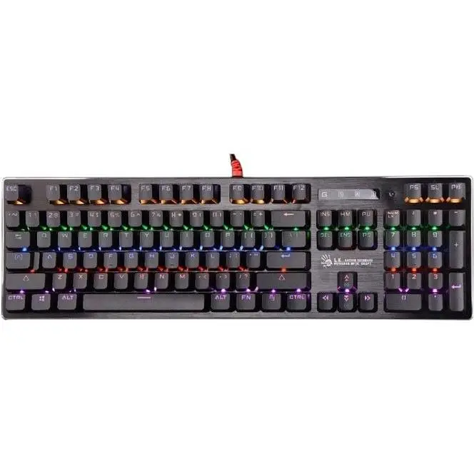 Клавіатура дротова A4Tech Bloody B820R Black Red SW