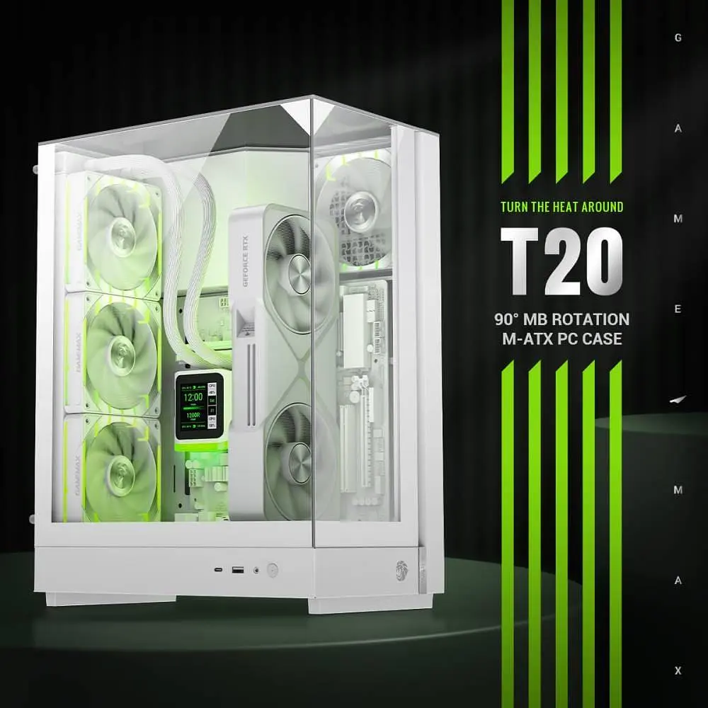 Корпус GameMax T20 WH (T20 WH) - фото 11